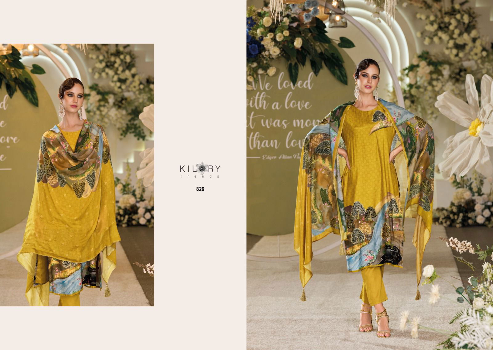 Madhubani By Kilory Heavy Muslin Printed Dress Material Wholesale Market In Surat